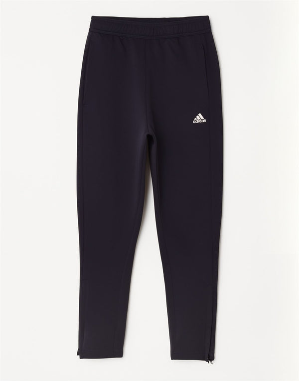 Chłopięce spodnie dresowe Adidas Aeroready 11-12 lat, granatowe, poliestrowe