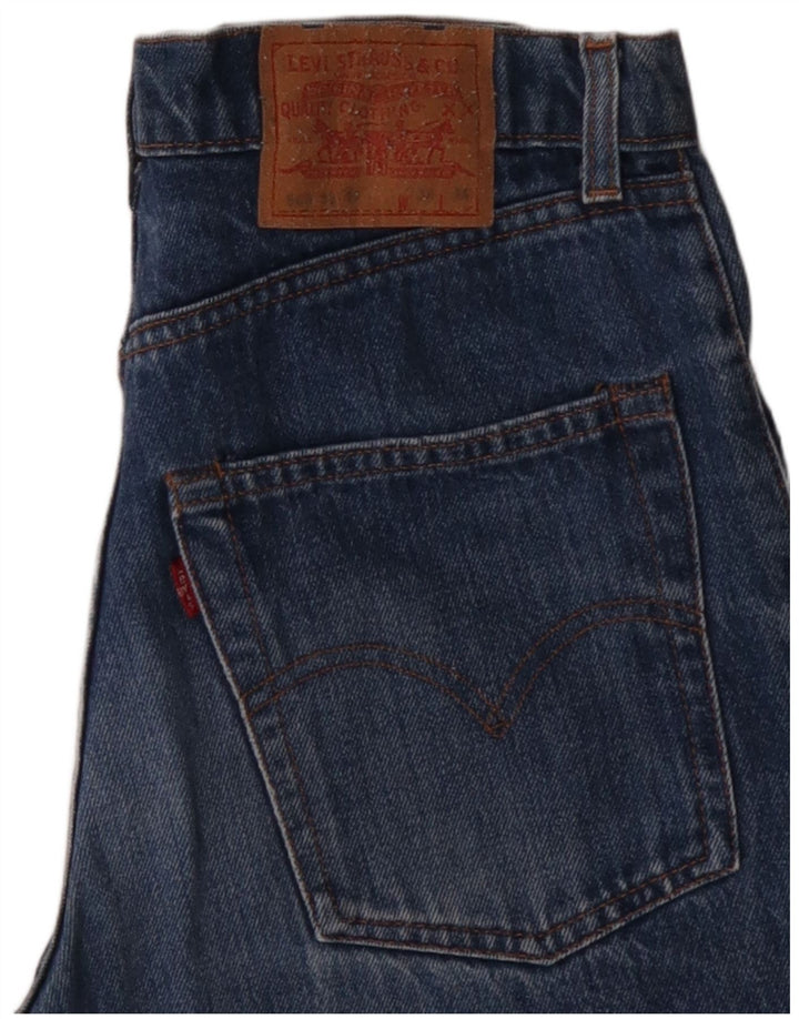 Męskie spodenki jeansowe LEVI'S W34, duże, niebieskie, bawełniane