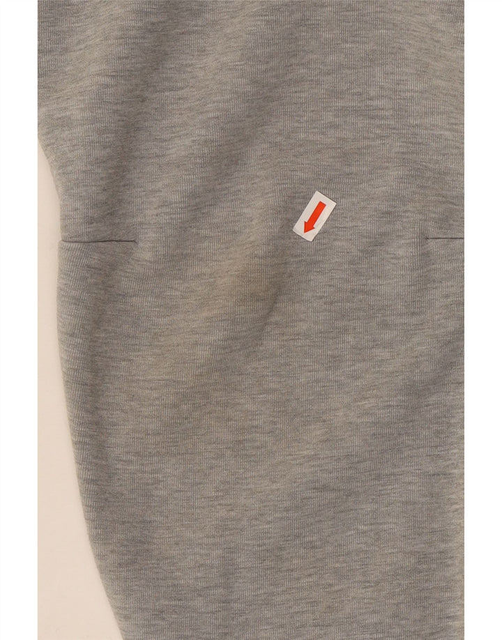 Męskie spodnie dresowe NIKE Joggery Średnioszare, bawełniane w cętki