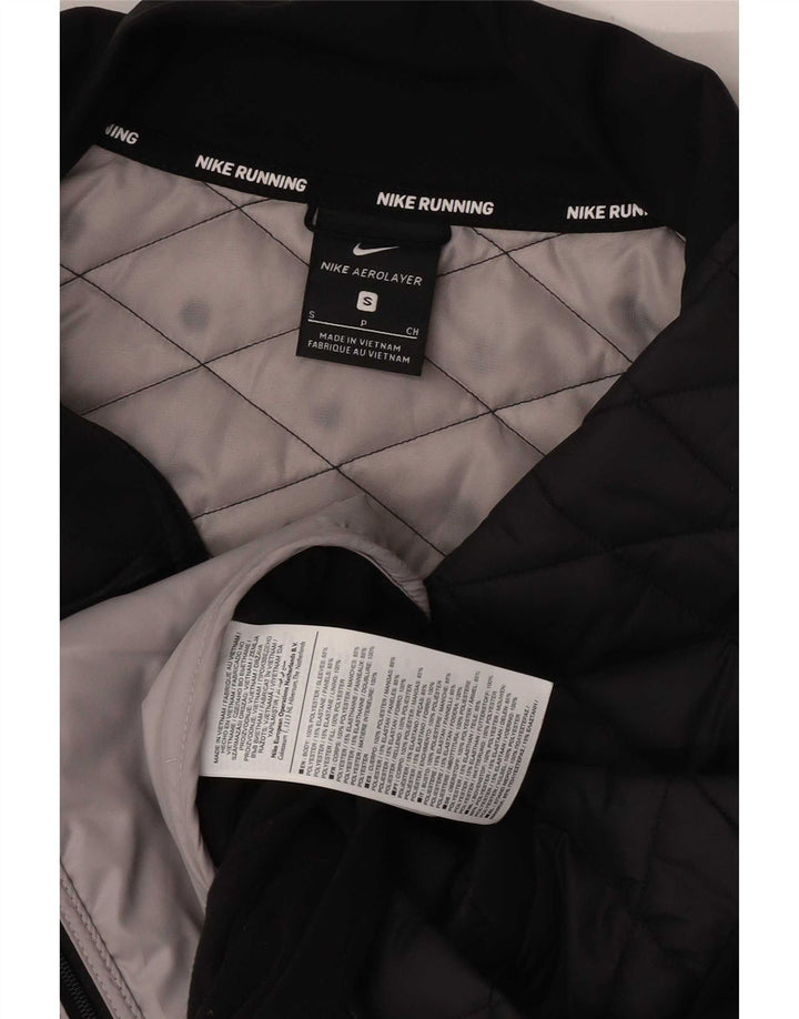 Kurtka damska Nike Running Padded Tracksuit Top Jacket UK 10, mała, czarna, poliestrowa