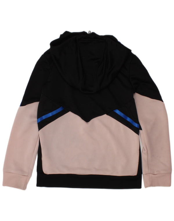 Bluza z kapturem ADIDAS Manchester United dla dziewcząt 7-8 lat w kolorze czarnym