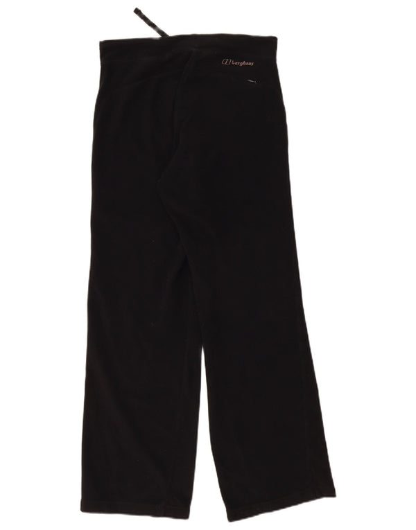 Damskie polarowe spodnie dresowe Berghaus UK 8, małe, czarne, poliestrowe
