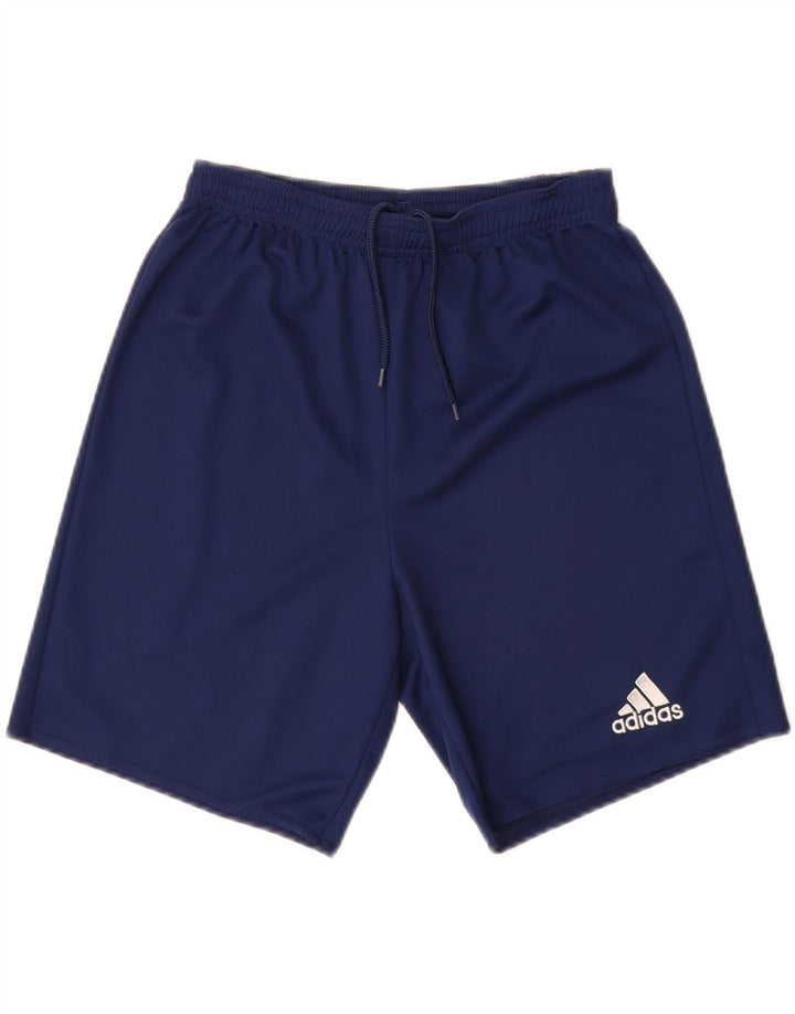 Chłopięce spodenki sportowe ADIDAS Climalite 13-14 lat, granatowy, poliester