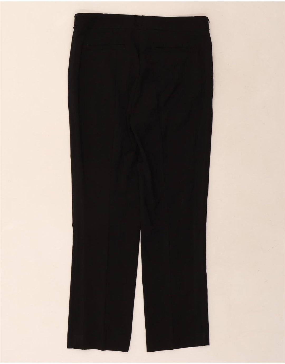 Proste spodnie garniturowe Zara, małe, W26 L26, czarne, wełniane