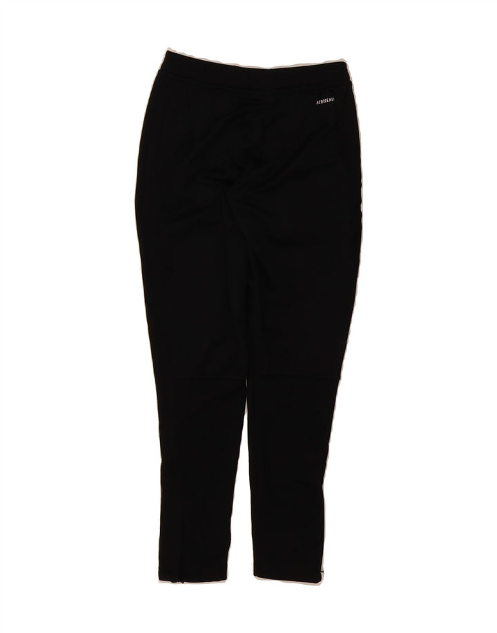 ADIDAS Boys Tracksuit Trousers 11-12 Years  Black Polyester Vintage Adidas and Second-Hand Adidas from Messina Hembry 