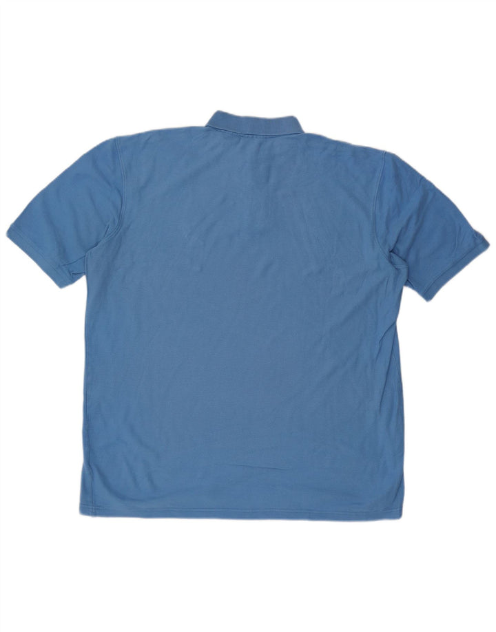 Męska koszulka polo FILA 2XL, niebieska, bawełniana