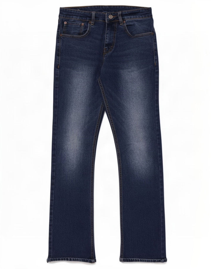 Męskie jeansy Levi's 517 Bootcut W30 L30 Niebieska bawełna