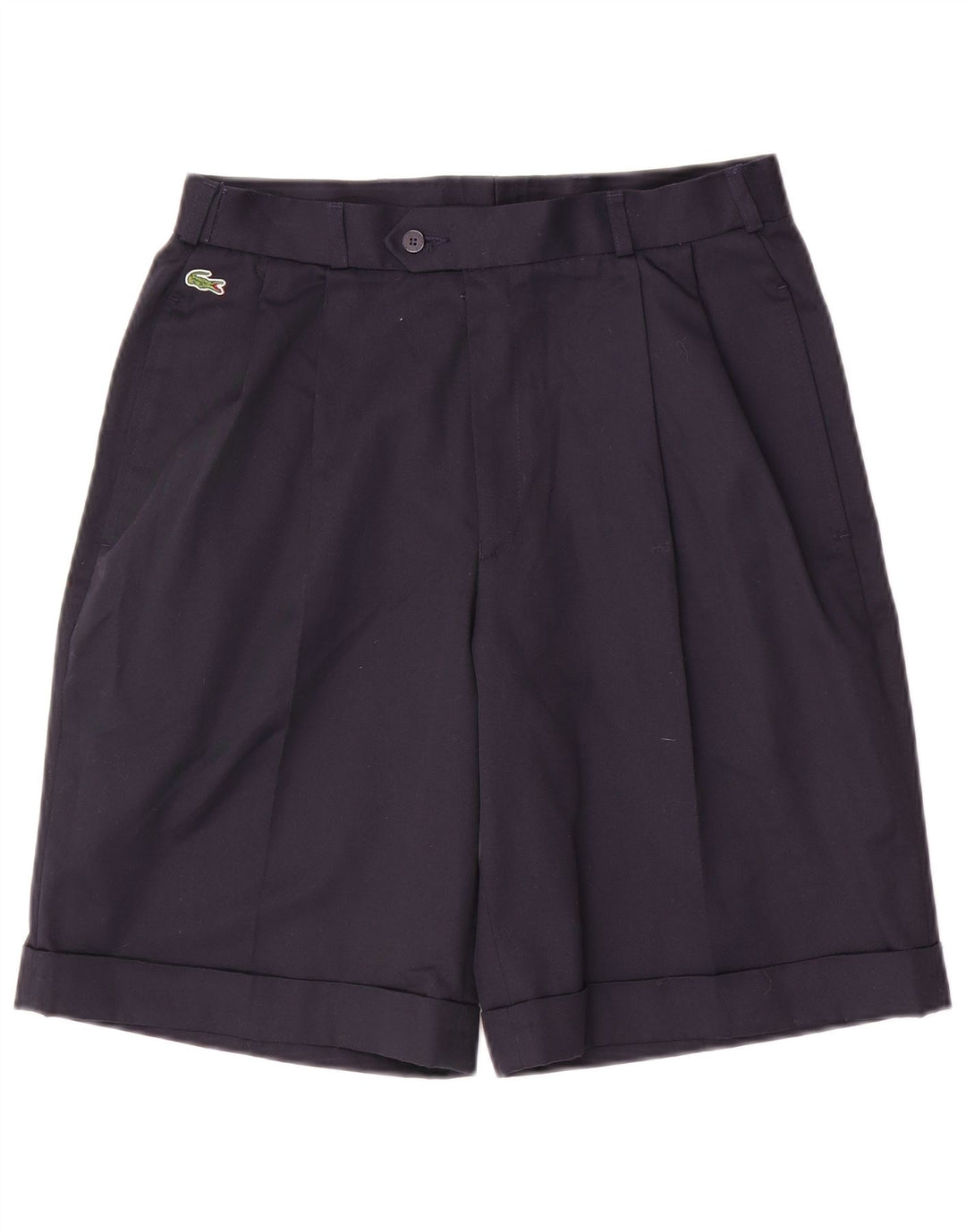 Męskie spodenki Chino Lacoste, rozmiar 40, średnie, W32, granatowa, bawełniana
