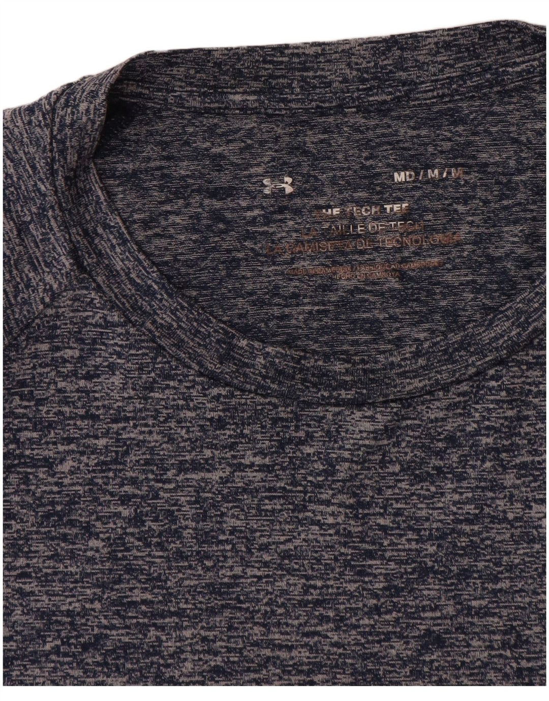 Koszulka męska Under Armour, średnia, granatowa, nakrapiana