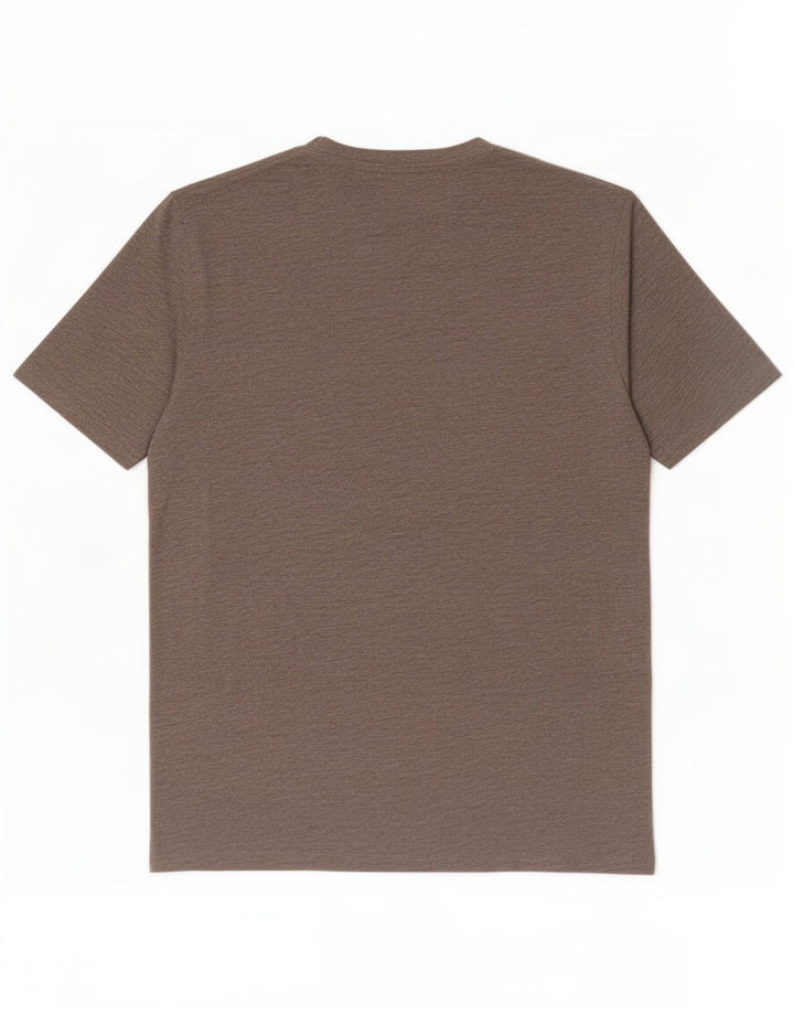 T-shirt męski Wrangler Średni szary, bawełniany nakrapiany