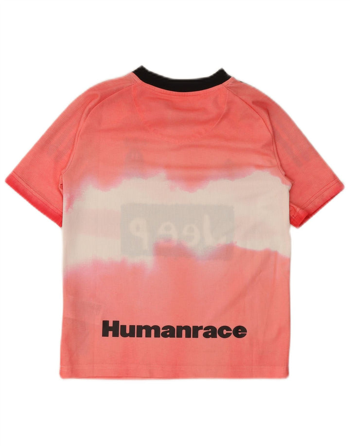 ADIDAS Boys Graphic T-Shirt Top 9-10 Years Pink