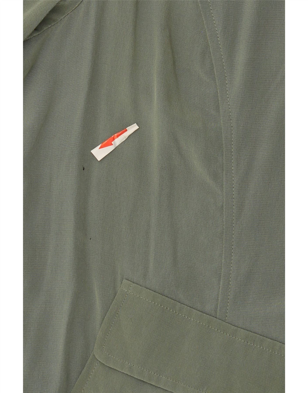 cherie Damska bluzka koszulowa IT 46, duża, zielona jedwabna