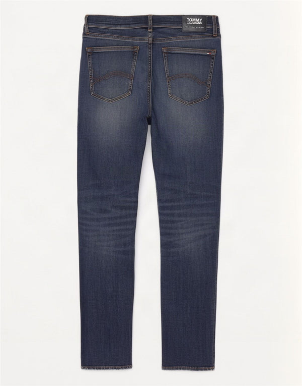 Męskie jeansy obcisłe Tommy Hilfiger W32 L30 Niebieskie bawełniane