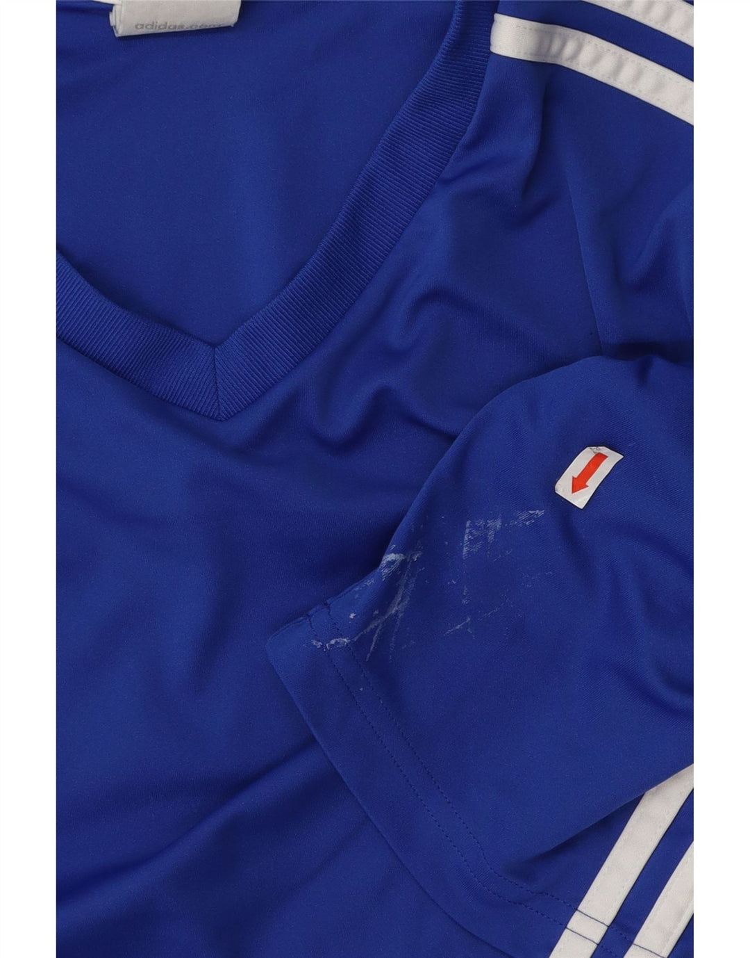 Męski T-shirt ADIDAS Climalite, duży, niebieski, poliester