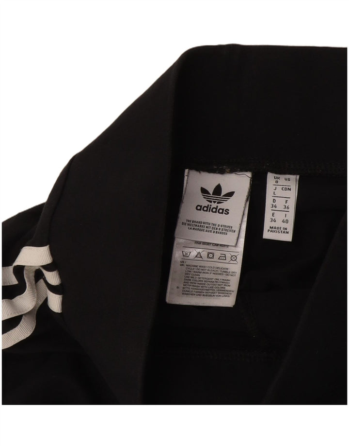 Legginsy Damskie Adidas UK 8 Małe Czarne Bawełniane