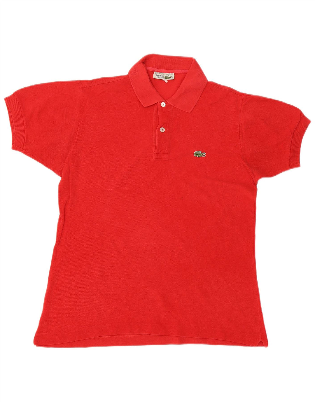 Męska koszulka polo LACOSTE, mała, czerwona