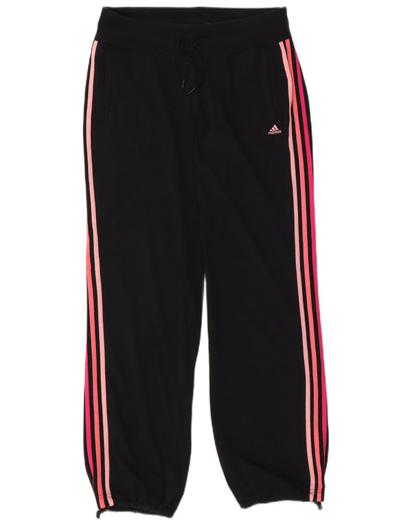 Adidas Damskie Climalite Dresowe Spodnie Joggers UK 12/14 Średni Czarny