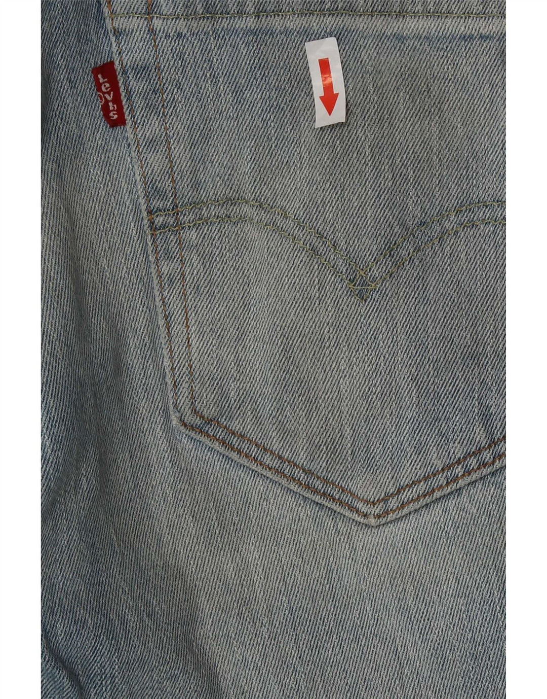 Męskie jeansy Levi's 511 Slim W33 L30 Niebieska bawełna