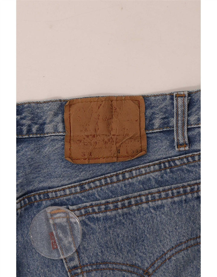 Męskie proste dżinsy Levi's W34 L30 Niebieskie