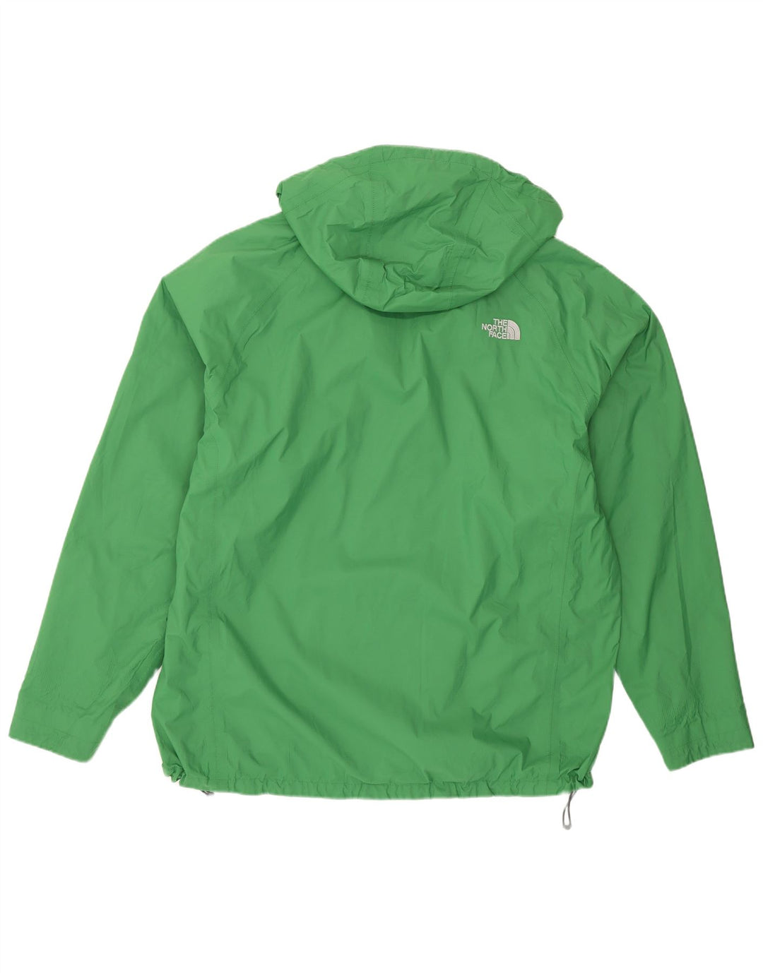 Męska kurtka przeciwdeszczowa z kapturem THE NORTH FACE UK 42 XL, zielony nylon