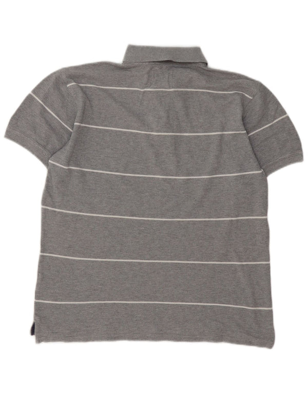 Męska koszulka polo Fila XS w szare paski