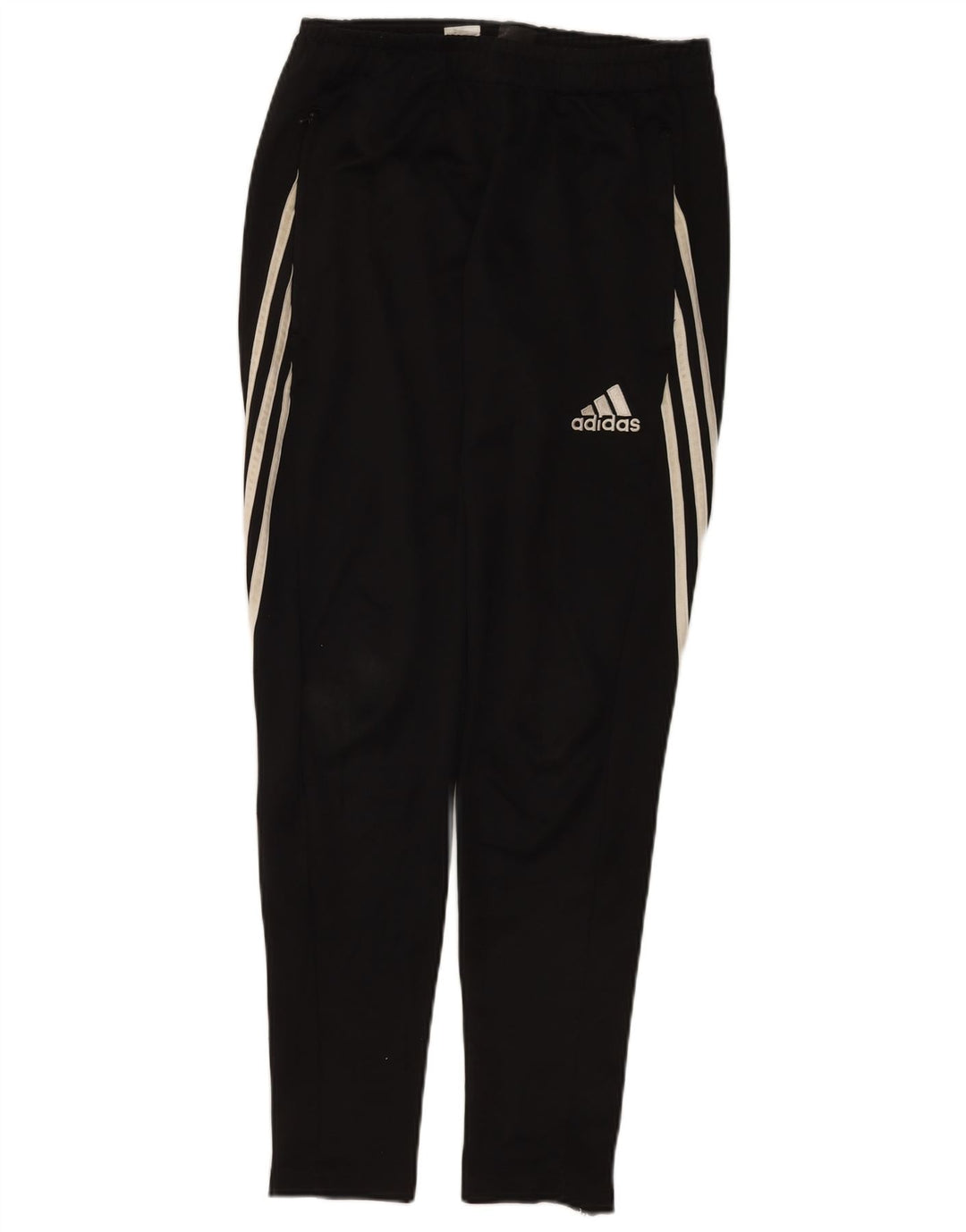 Męskie spodnie dresowe Adidas Climalite, małe, czarne, poliestrowe