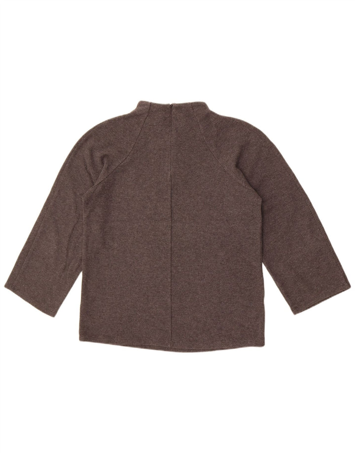 Marks & Spencer Damski sweter z golfem UK 12, średni szary