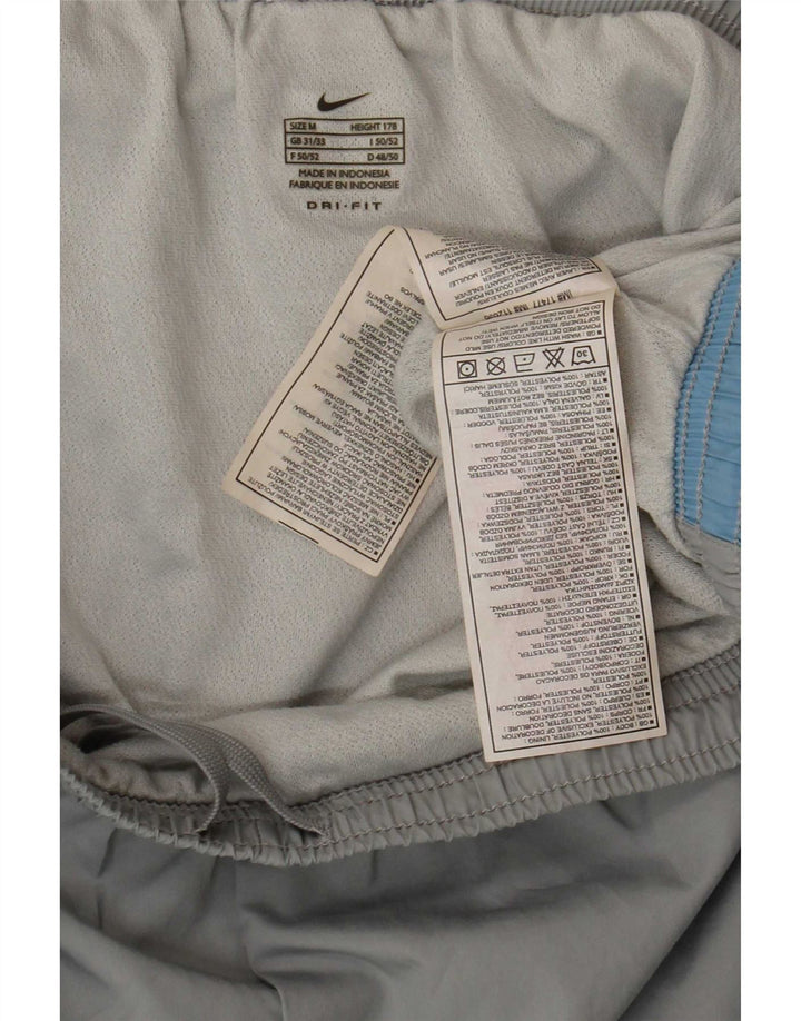 Męskie spodenki sportowe Nike Dri Fit, poliestrowe w kolorze średnioszarym