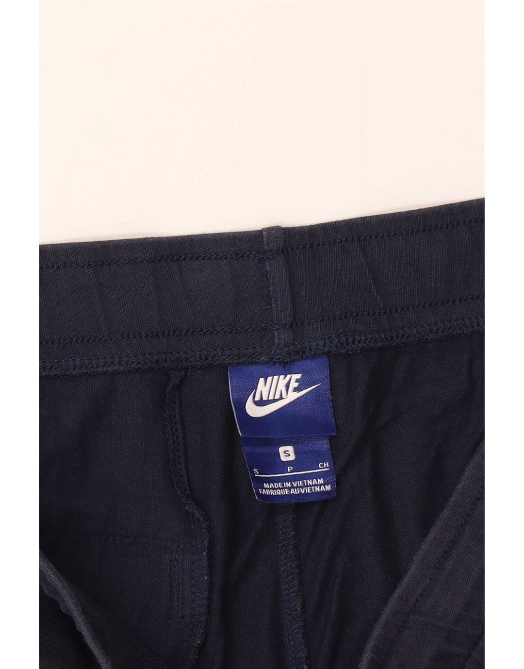 Męskie spodenki sportowe Nike, małe, granatowe, bawełniane