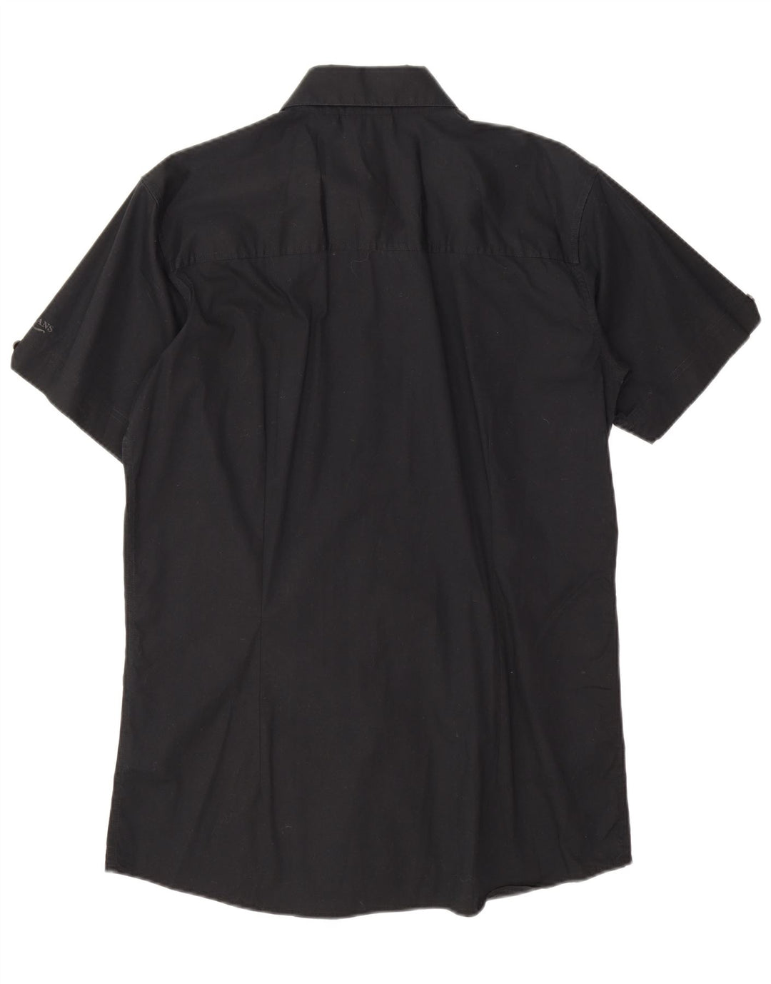 Koszula męska z krótkim rękawem Lee 2XL, czarna, bawełniana