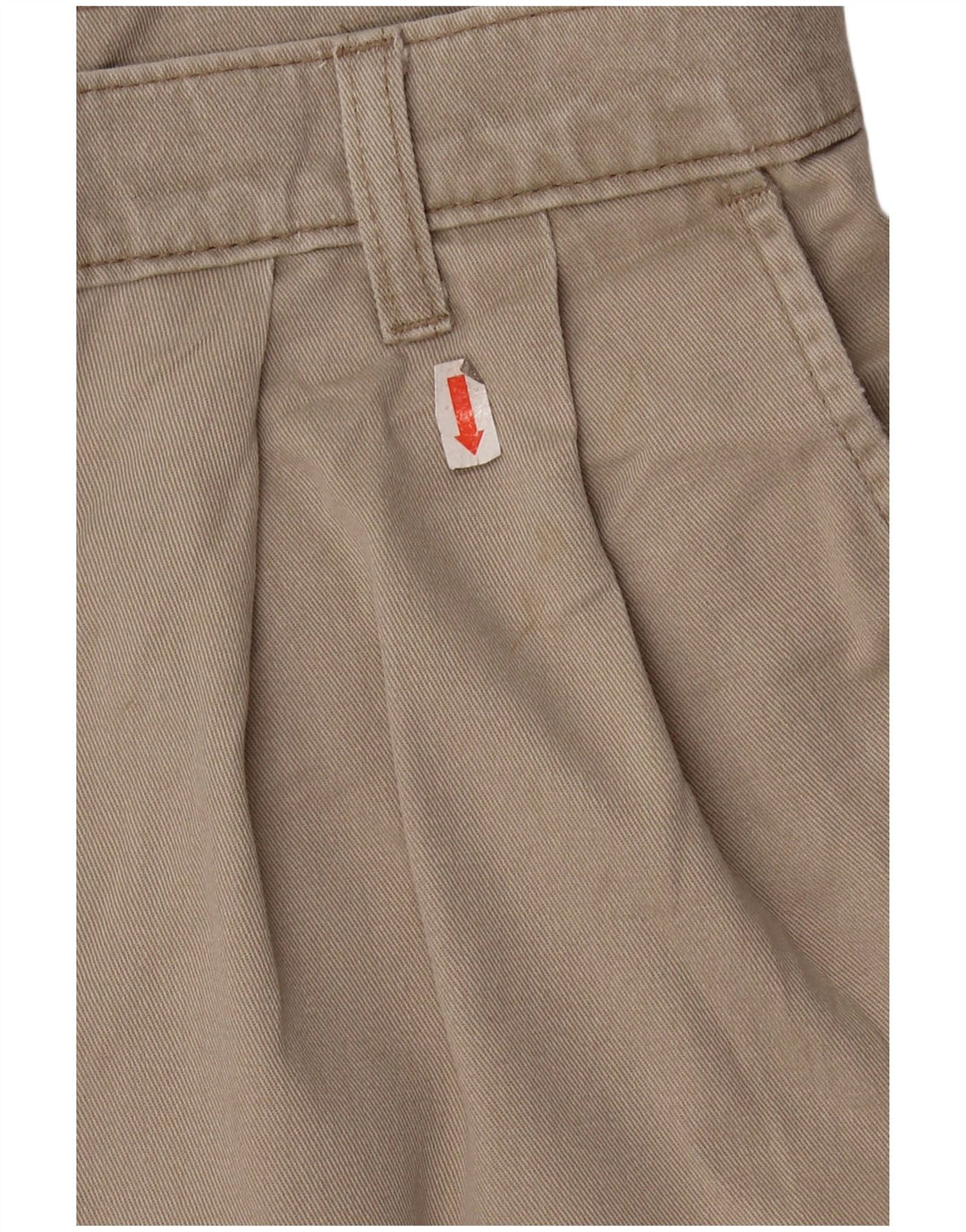 Męskie spodenki chino DOCKERS w kolorze khaki W36, duże, beżowe, bawełniane