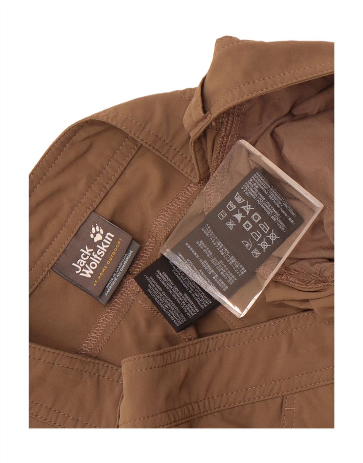 Męskie spodenki cargo Jack & Jones W40 XL, brązowy poliamid