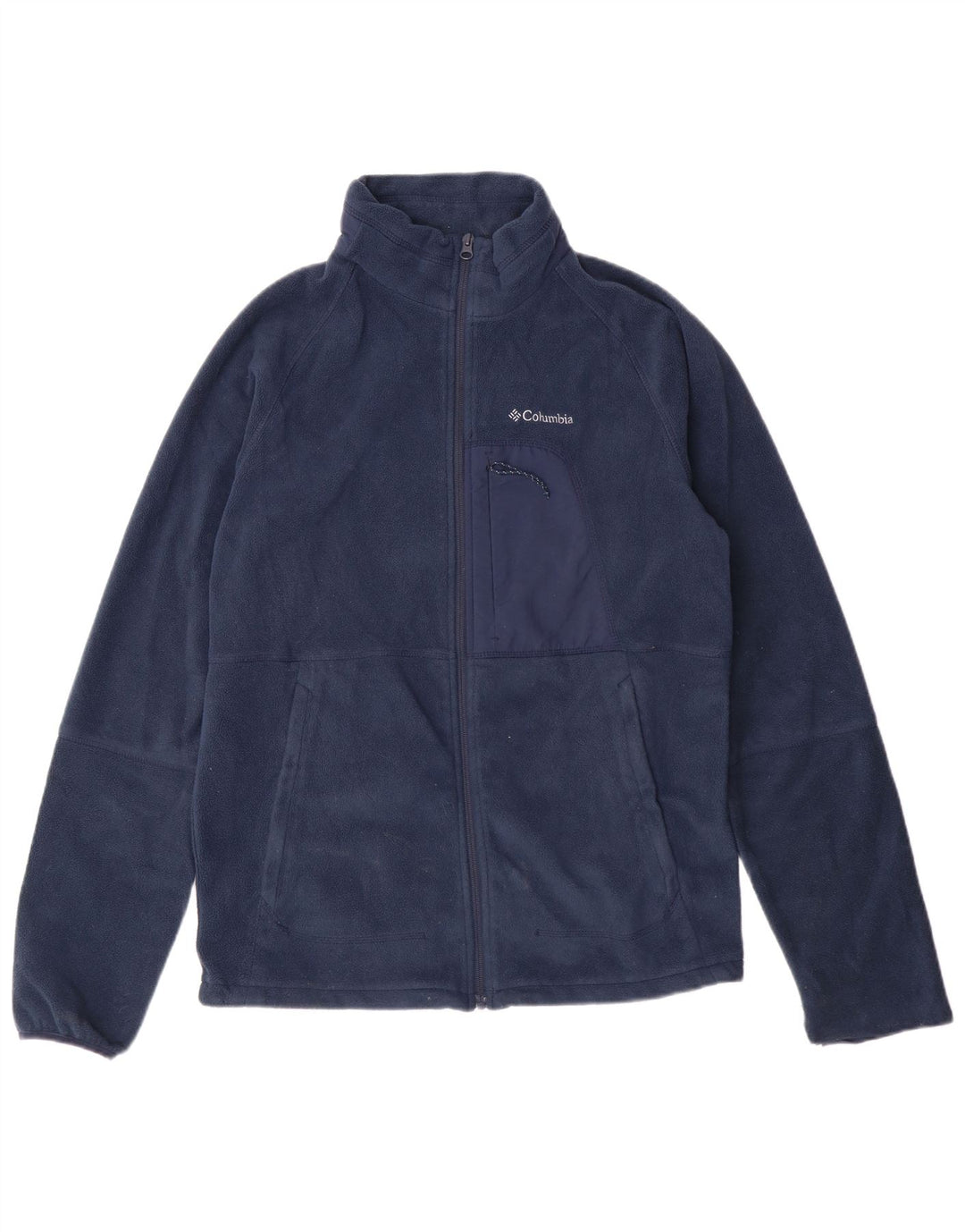 Męska kurtka polarowa Columbia, średni granatowy, poliester