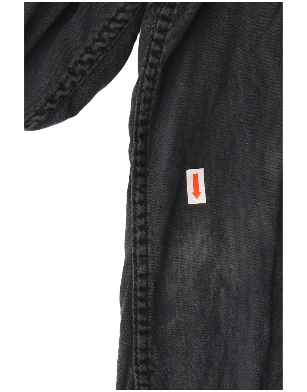 Męska koszula dżinsowa LEVI'S XL, czarna, bawełniana