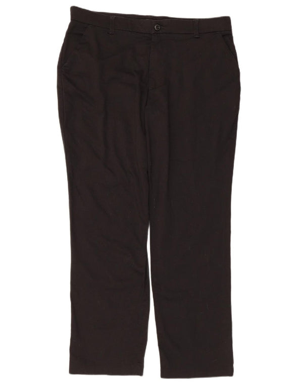 Damskie spodnie typu chino Lee US 16 2XL W38 L29, czarne, bawełniane