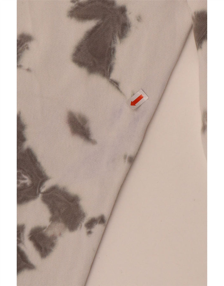 Męskie spodnie dresowe Nike Joggers, średnia biała bawełna Tie Dye