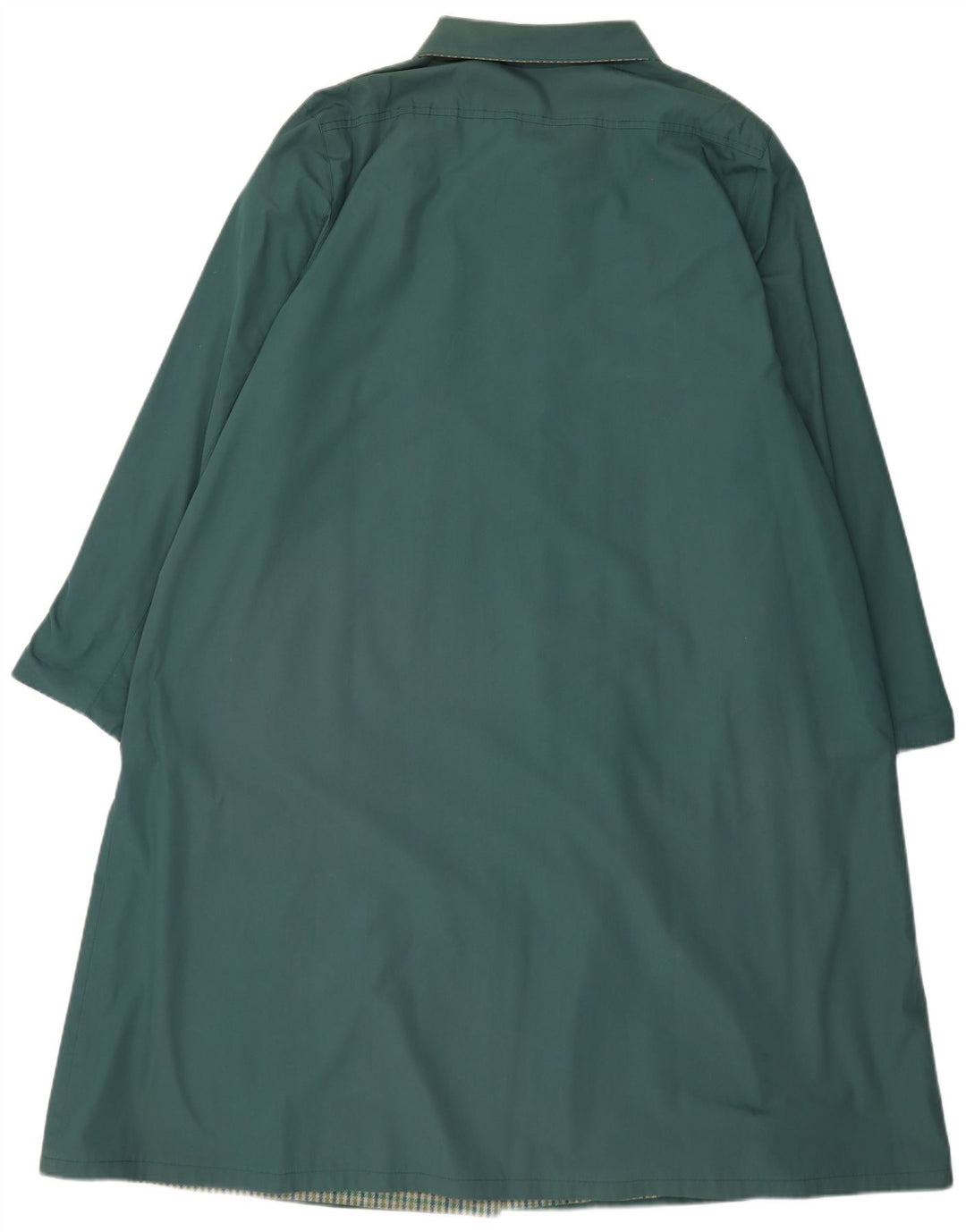 Płaszcz damski w stylu vintage IT 55 2XL Zielony poliester