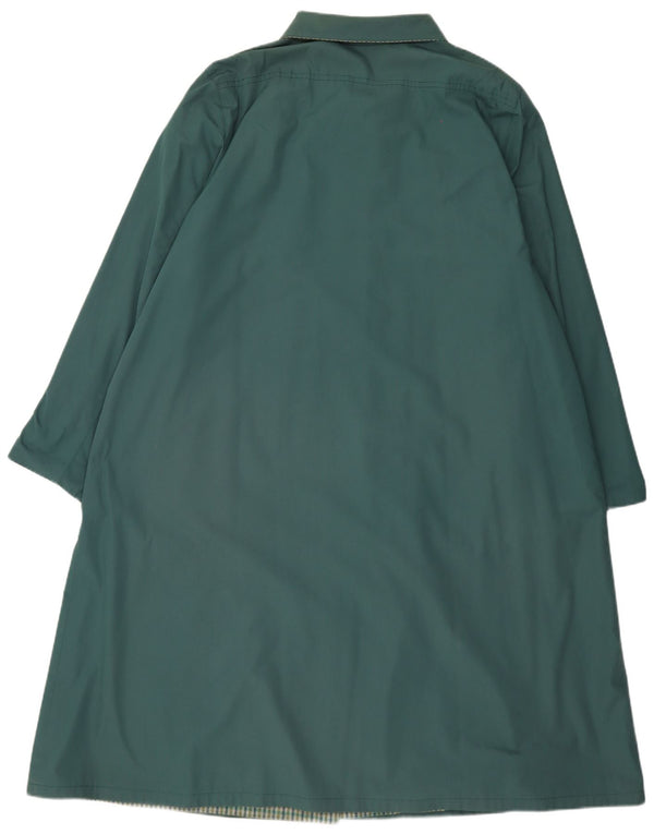 Płaszcz damski w stylu vintage IT 55 2XL Zielony poliester