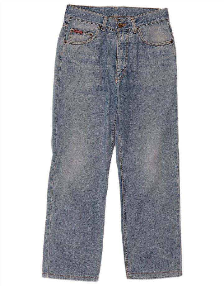 CARRERA Męskie proste dżinsy W30 L27 Niebieskie bawełniane