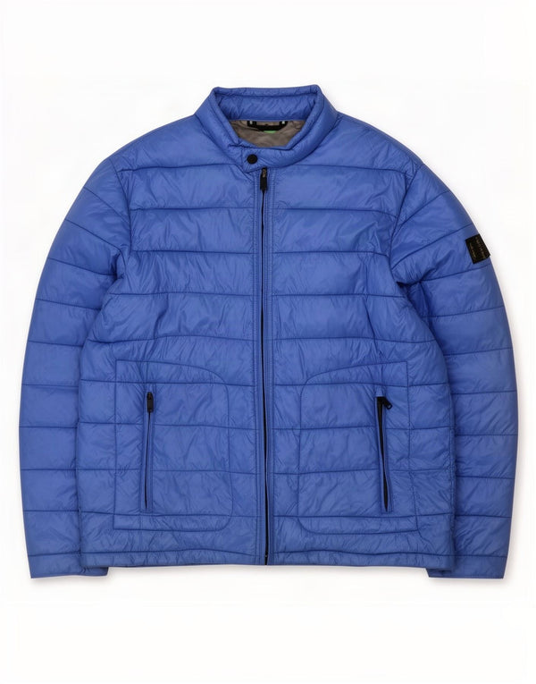 Męska ocieplana kurtka Dkny UK 44 2XL Niebieski nylon