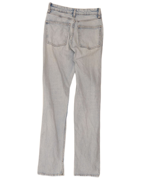 Damskie proste dżinsy Zara EU 36 XS W26 L30 Niebieskie