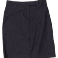 MOSSIMO Womens Straight Skirt US 4 Small W28  Navy Blue Cotton Vintage Mossimo and Second-Hand Mossimo from Messina Hembry 