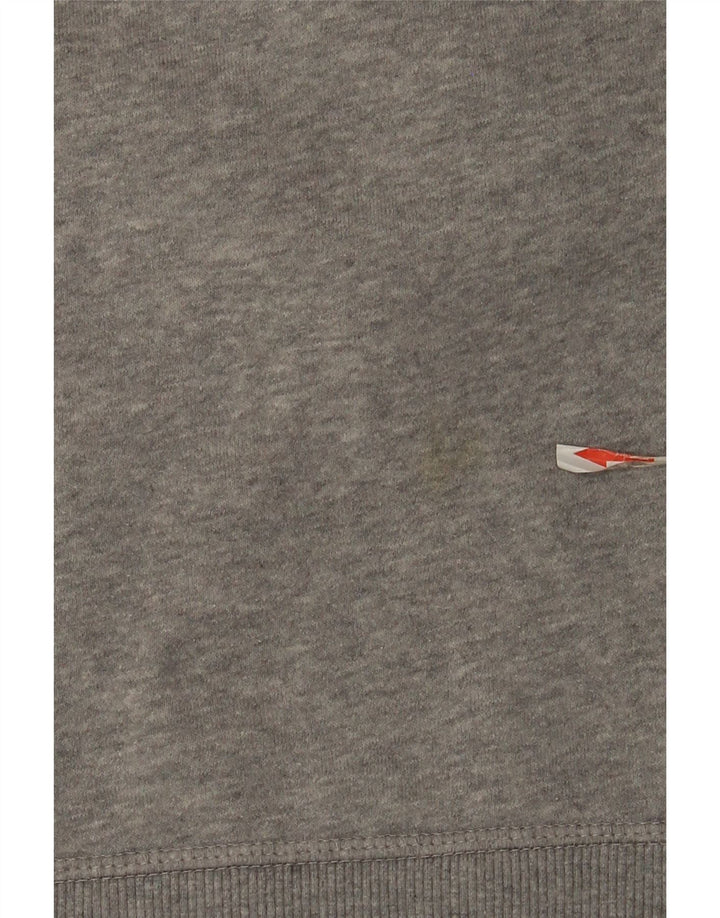 Męska bluza Reebok Sweter, duża, szara, nakrapiana bawełna