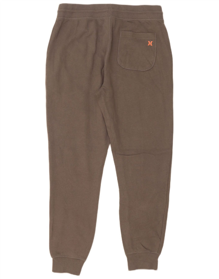 Męskie spodnie dresowe Hurley Joggers, średnioszare, bawełniane