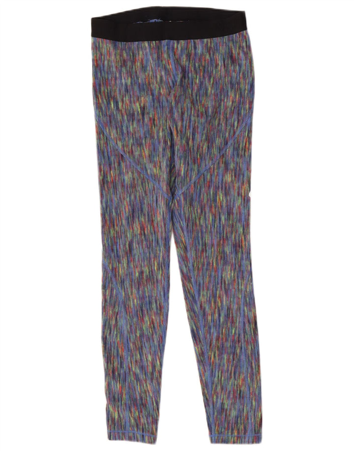 Legginsy damskie Nike UK 12, średni, wielokolorowy poliester