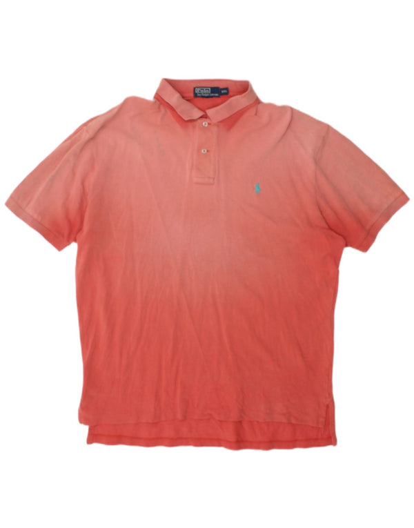Męska koszulka polo Polo Ralph Lauren 2XL w kolorze różowym Tie Dye