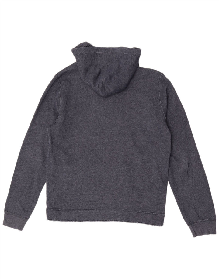 Męski sweter z kapturem Hollister, średni granatowy, bawełniany