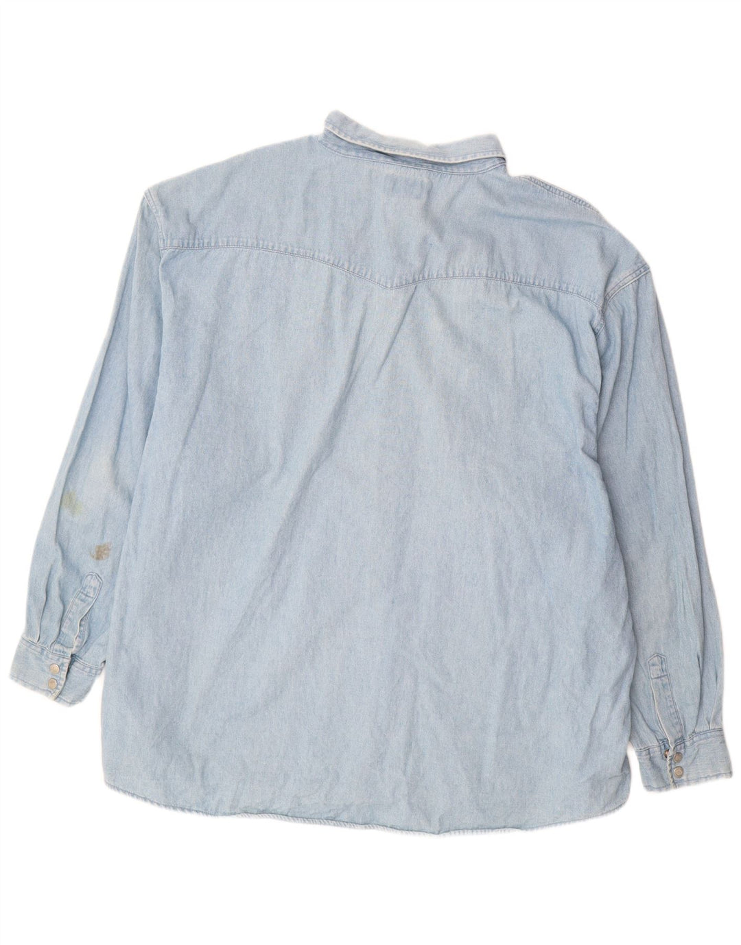 Męska koszula dżinsowa JOHN BANER 3XL, niebieska, bawełniana