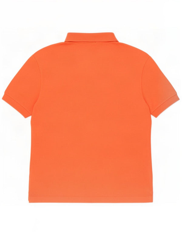 Fila Mens Polo Shirt XS Orange Cotton