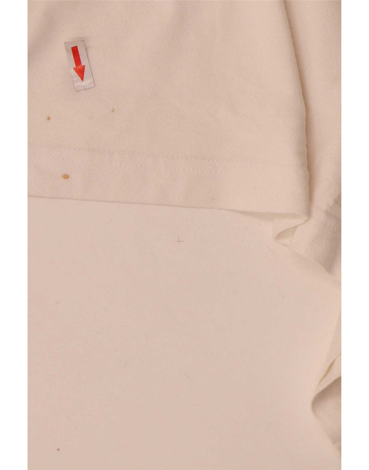 Męska koszulka Fila Regular Graphic Top IT 58 2XL Biała bawełna